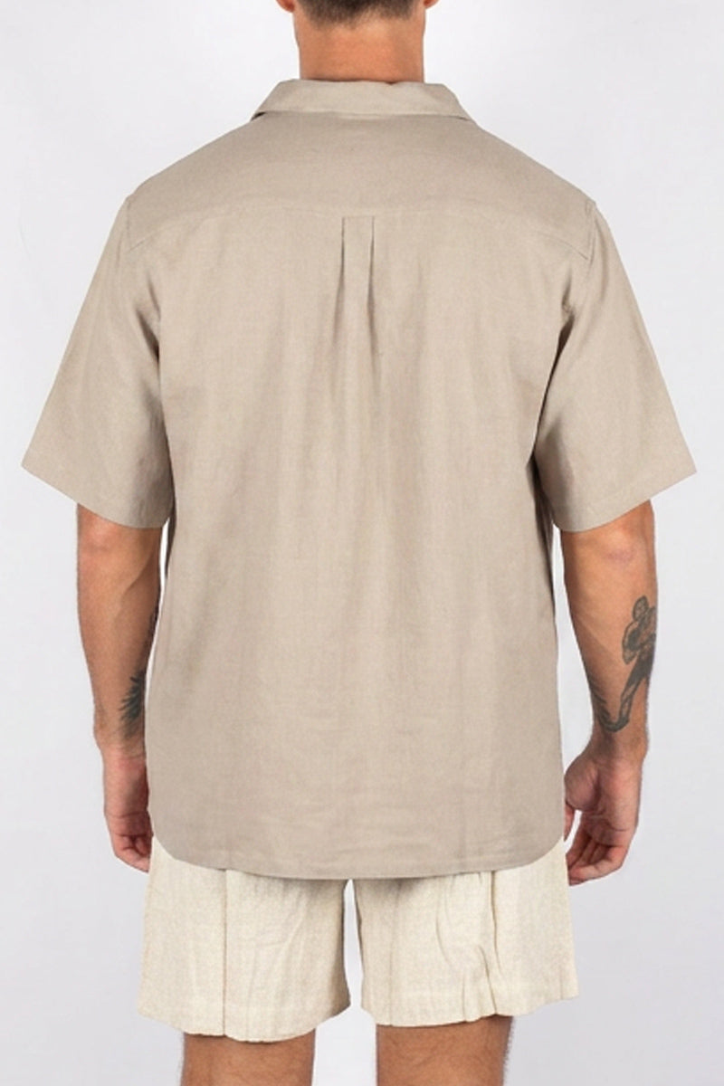 XAVIER LINEN SHIRT | zara wash