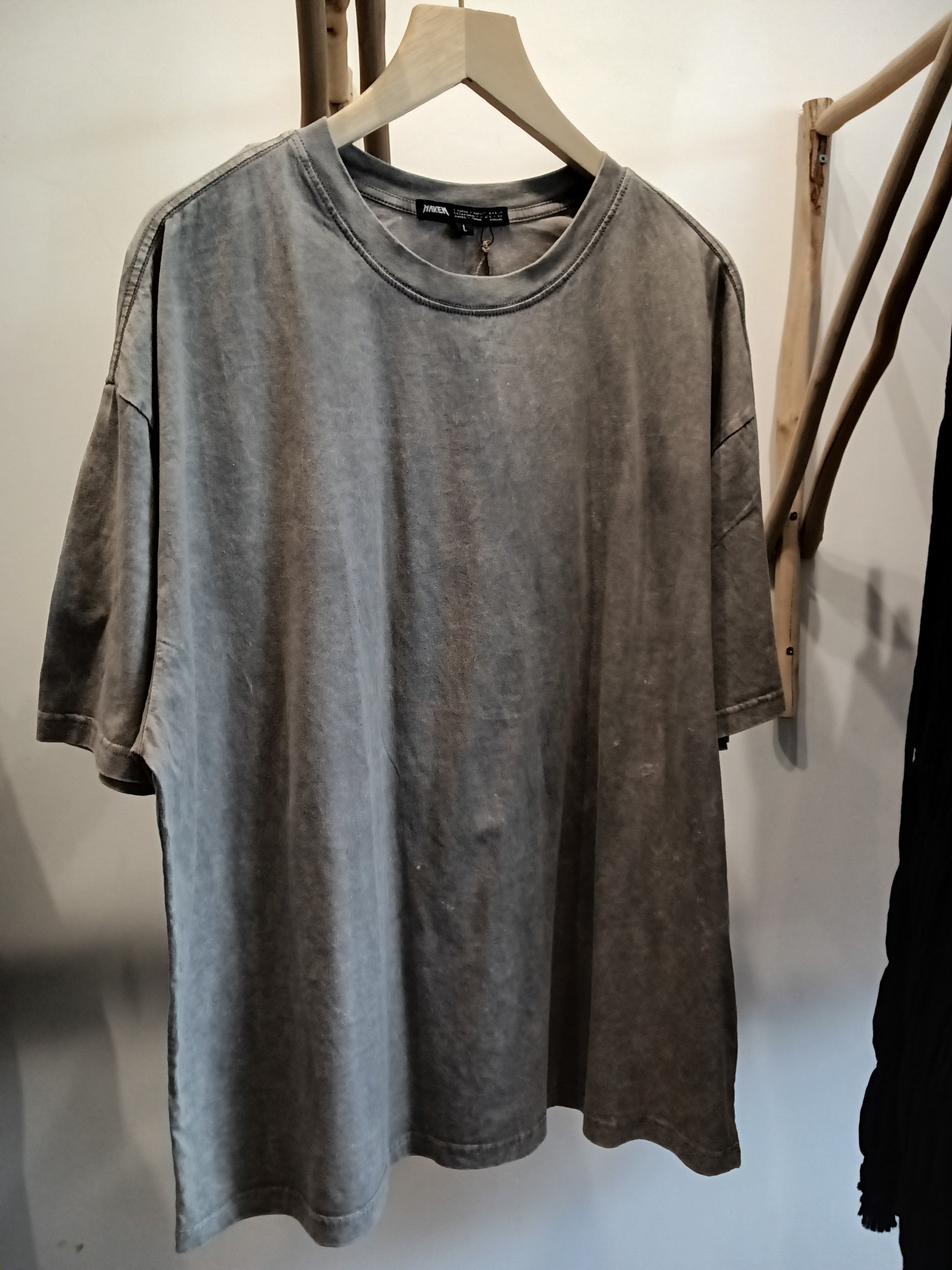 SUPER OVERSIZED TEE 2.0 | zara wash