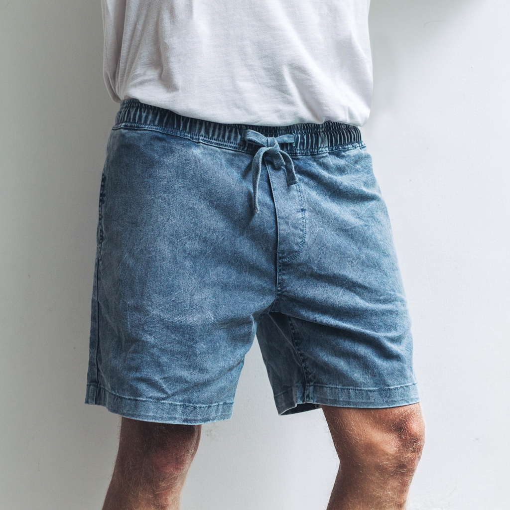 ARLO SHORTS | navy wash