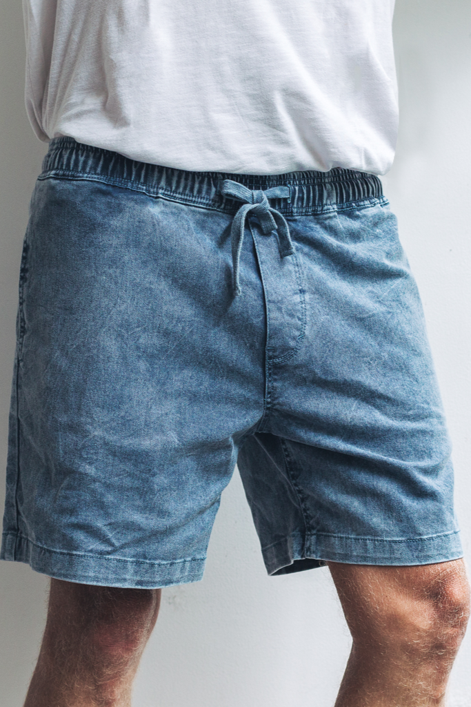 ARLO SHORTS | navy wash