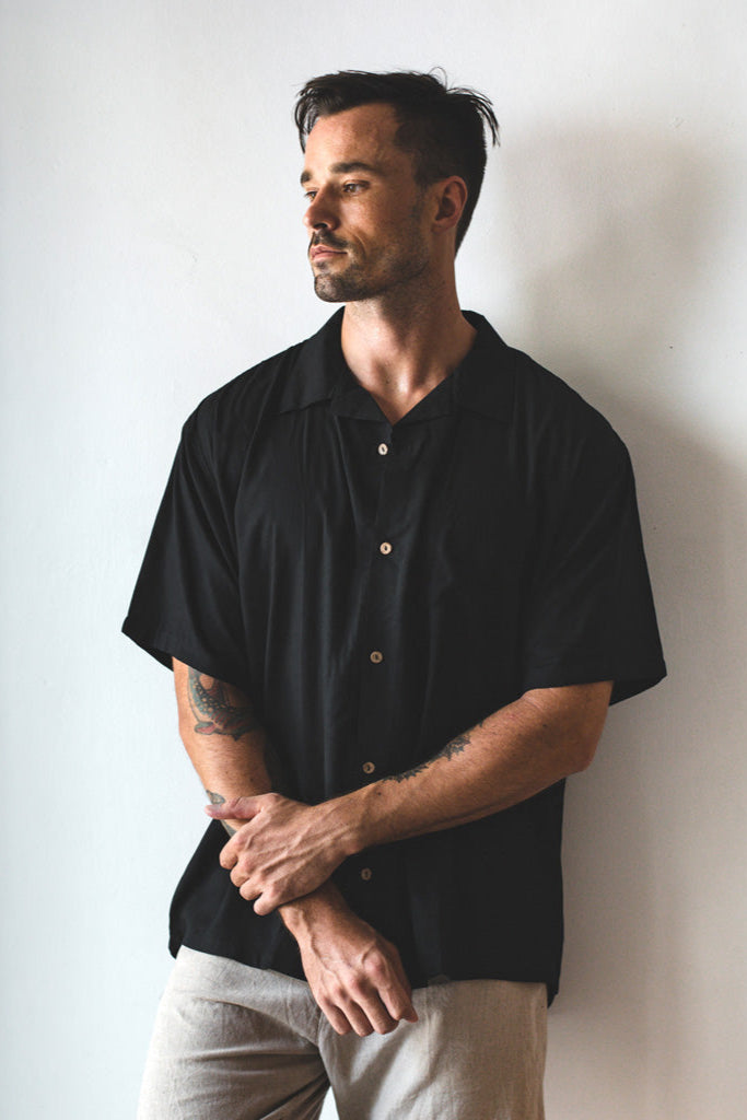 HAWAII SHIRT | black