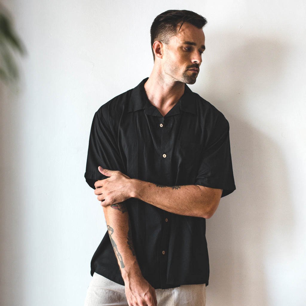 HAWAII SHIRT | black