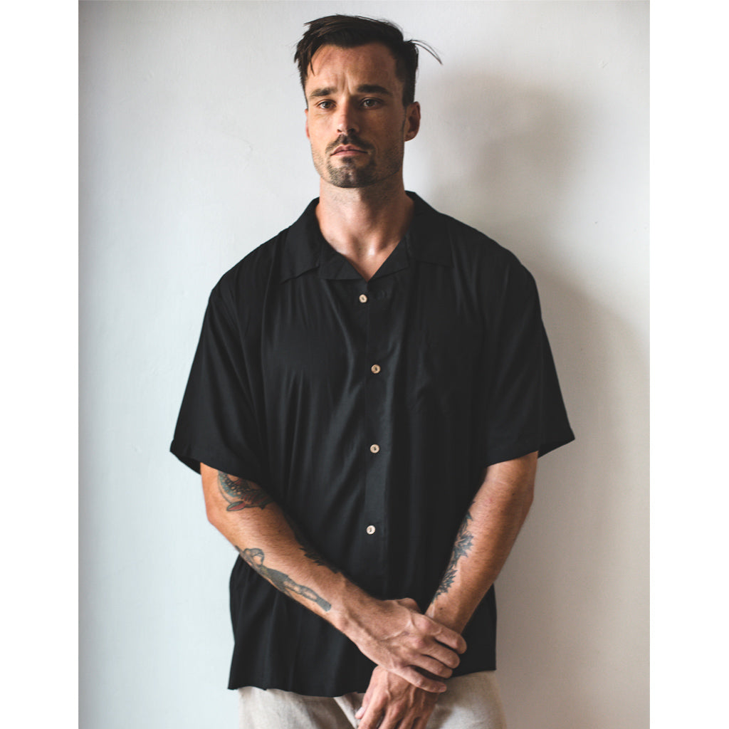 HAWAII SHIRT | black