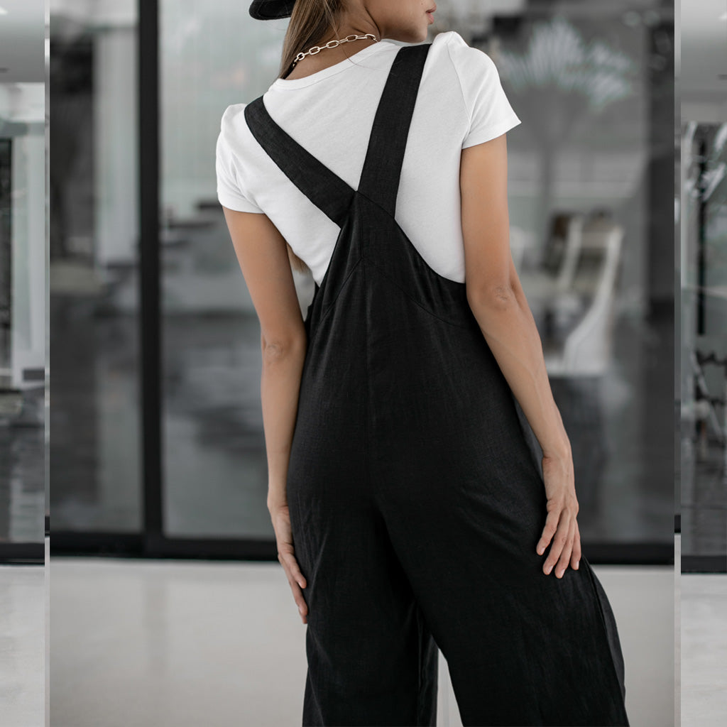 LONG JUMPSUIT | black