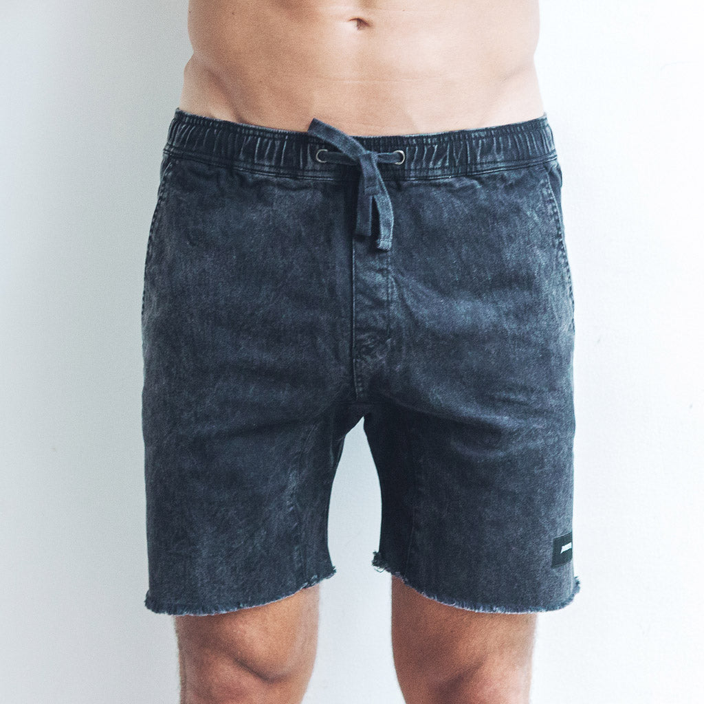 MASON SHORTS | black wash