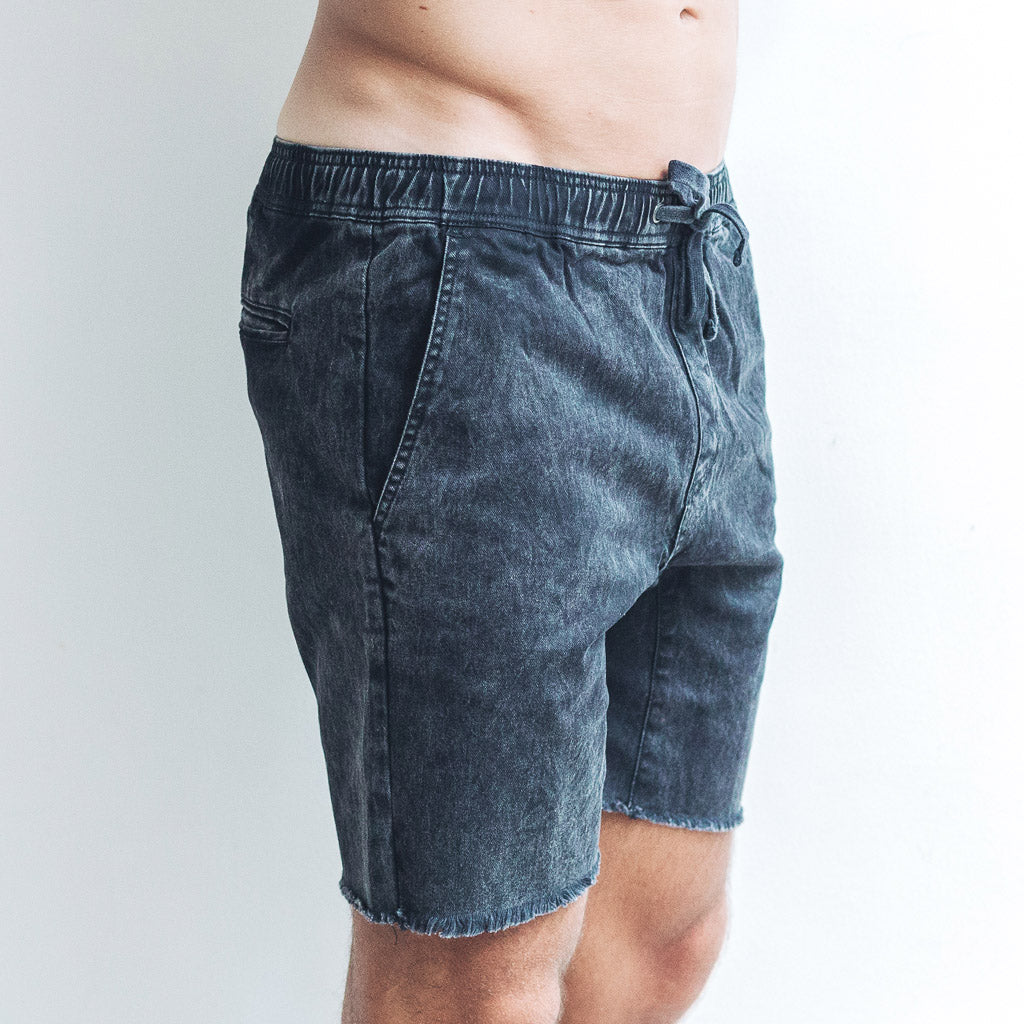 MASON SHORTS | black wash