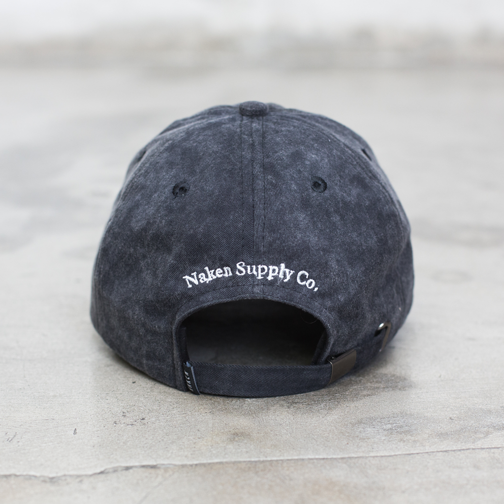NAKEN HAT | black wash