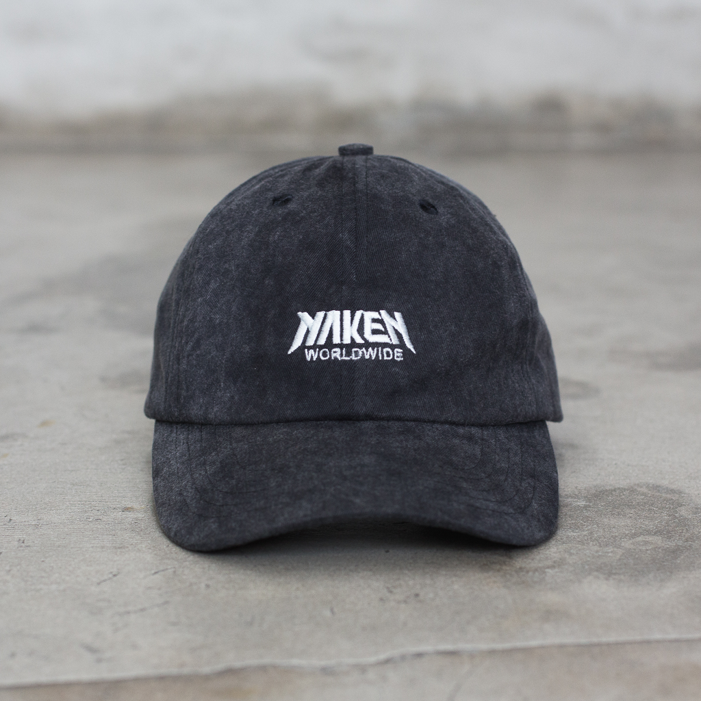 NAKEN HAT | black wash