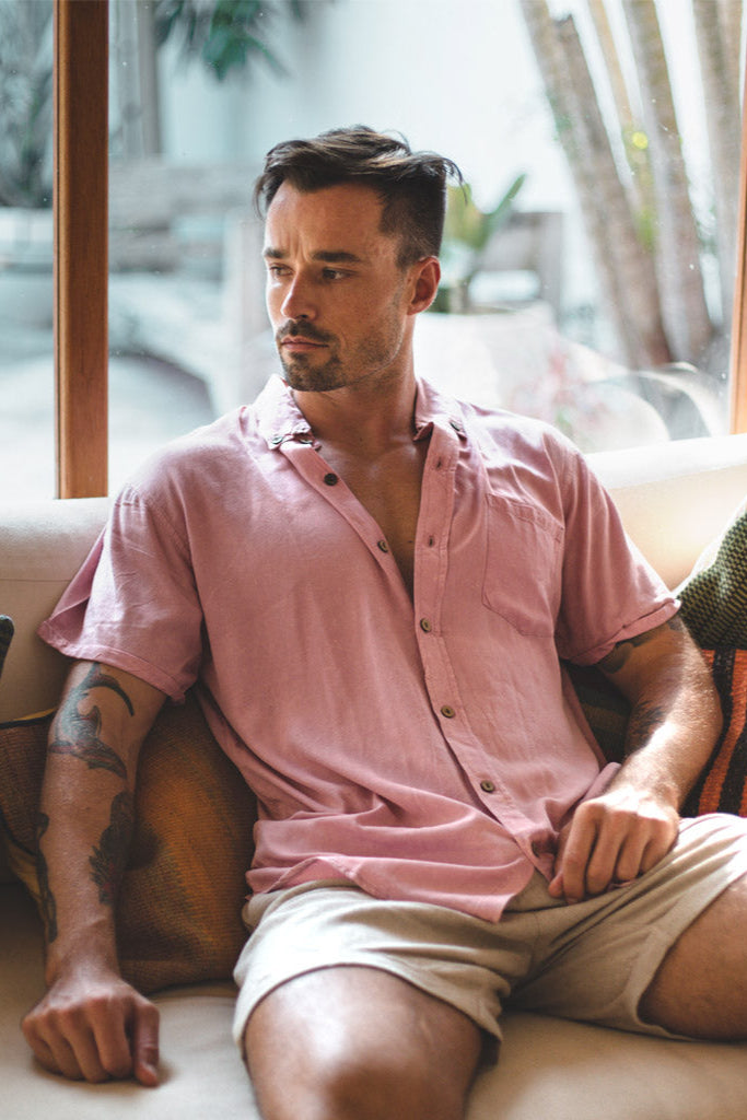 VACAY SHIRT | pink wash