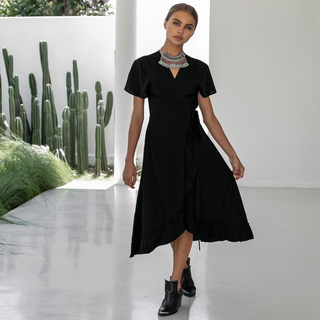 XOXO DRESS | black Naken the Label XOXO DRESS | black Naken the Label