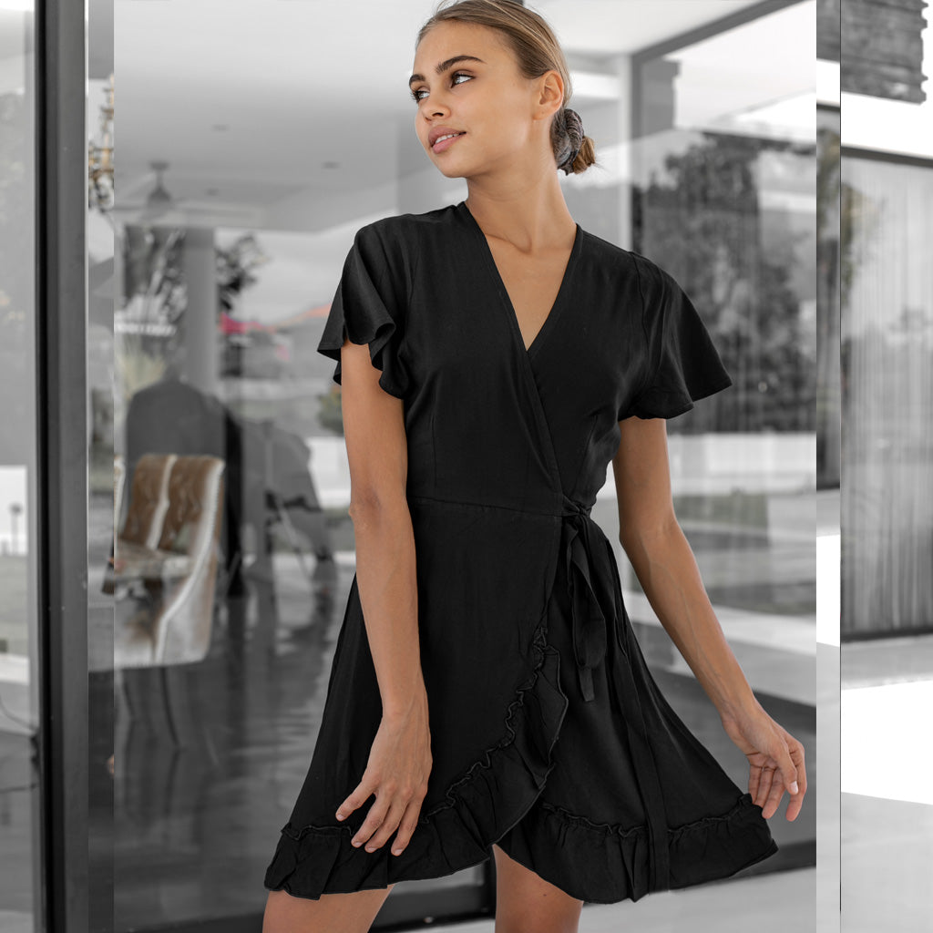 XO DRESS | black